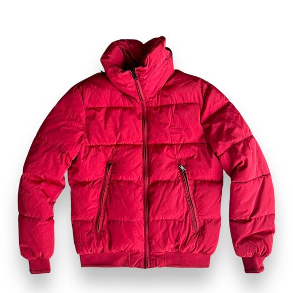 Zara Other - Zara Men’s Red Puffer Coat - Size L
